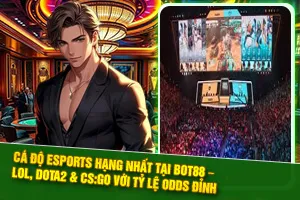 Bài viết về Cá Độ eSports Hạng Nhất Tại Bot88 – LOL, Dota2 & CS:GO Với Tỷ Lệ Odds Đỉnh