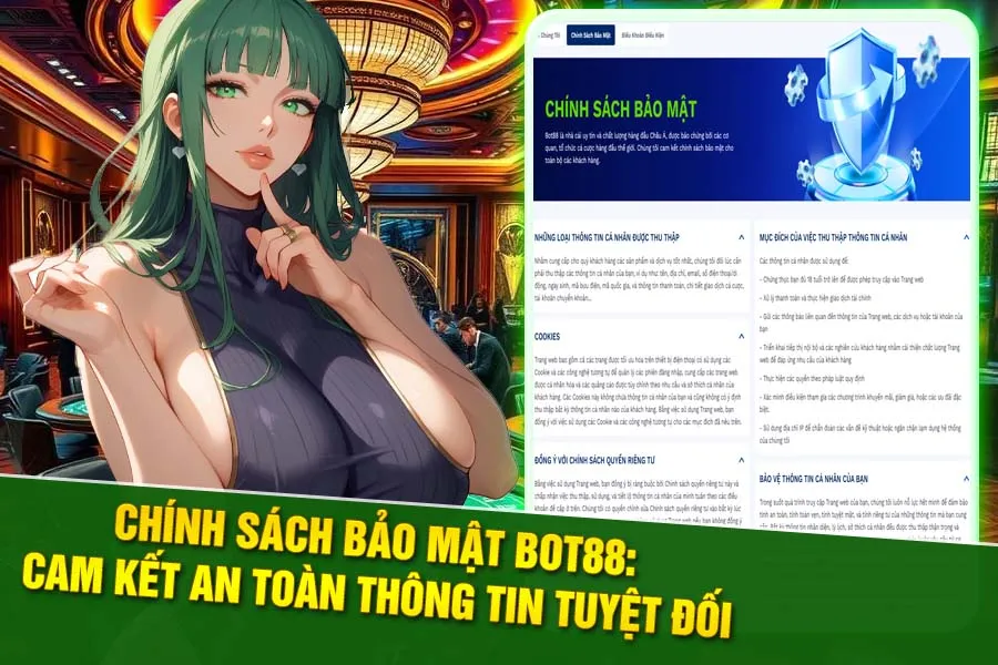 Giới thiệu chính sách bảo mật Bot88 bạn không nên bỏ lỡ