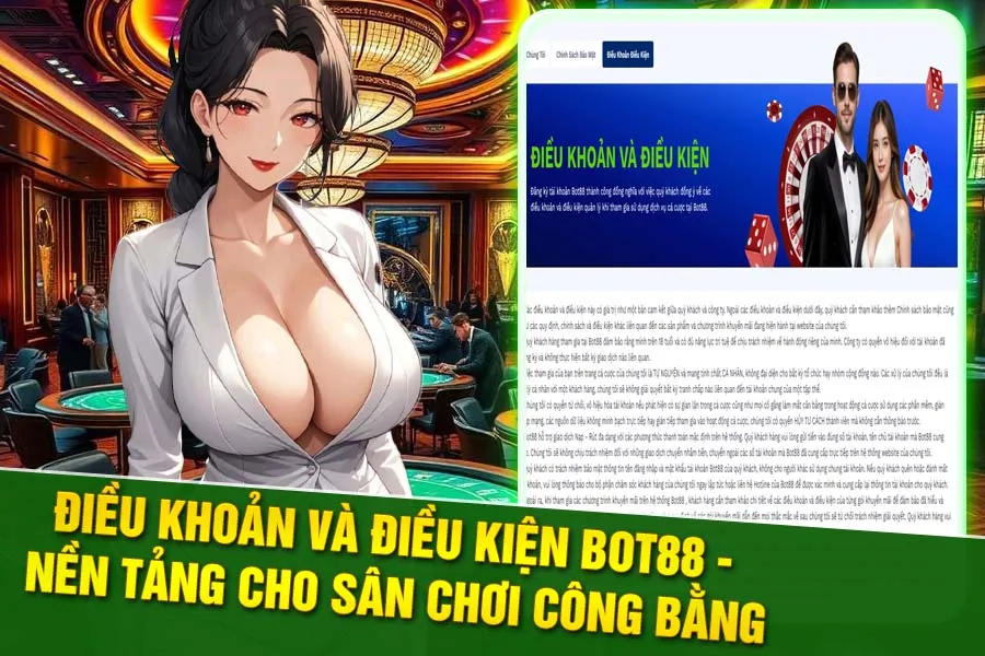 Tham khảo điều khoản và điều kiện tại nhà cái Bot88