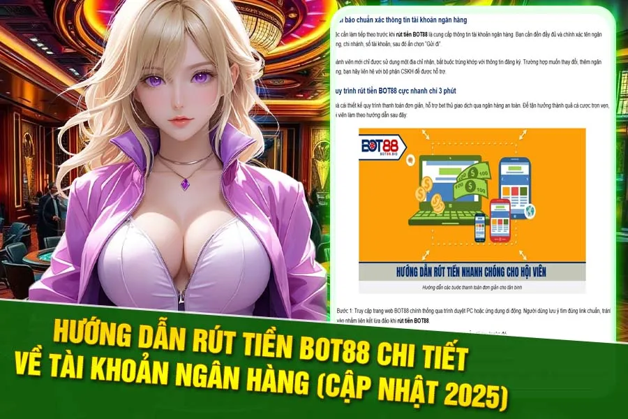 Chi tiết rút tiền Bot88 